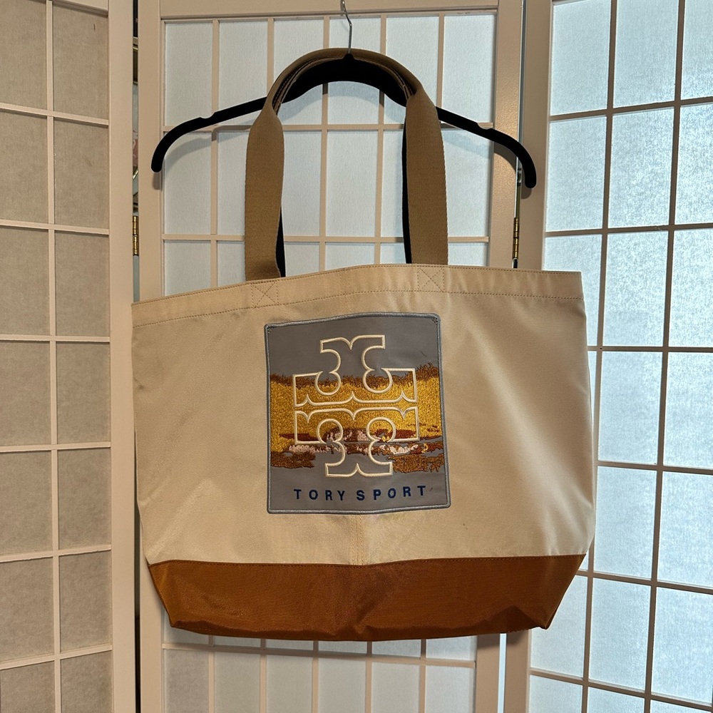 Tory Sport Large Everyday Patch Tote